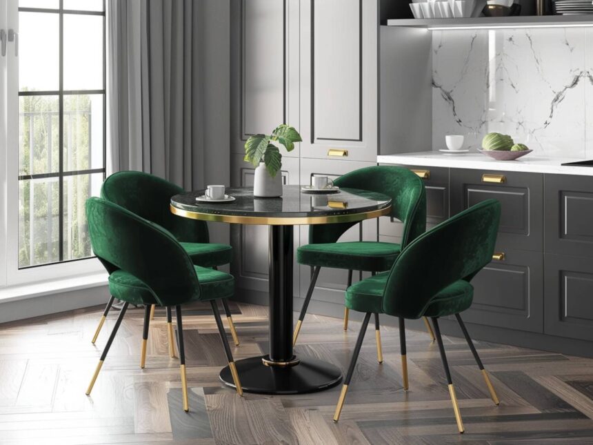 Najlepsze krzesła retro z metalowymi detalami na 2025 rok