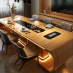Najlepsze stoły jadalniane z funkcjami smart home na 2025 rok