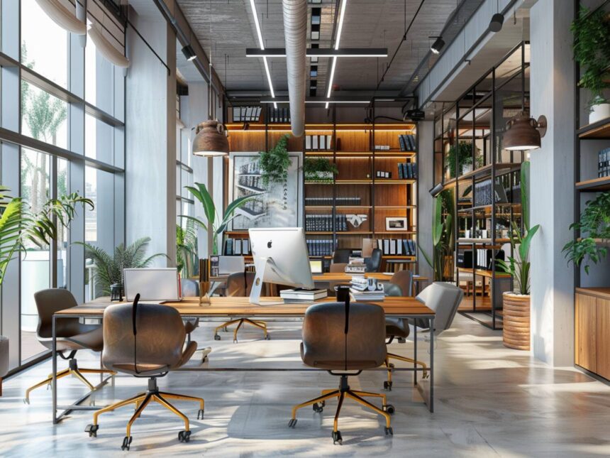 Jakie są zalety mebli metalowych w przestrzeniach biurowych