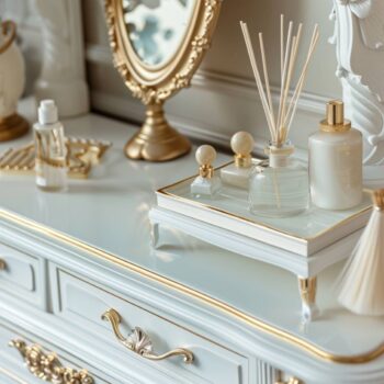 Jak dbać o meble drewniane w stylu glamour