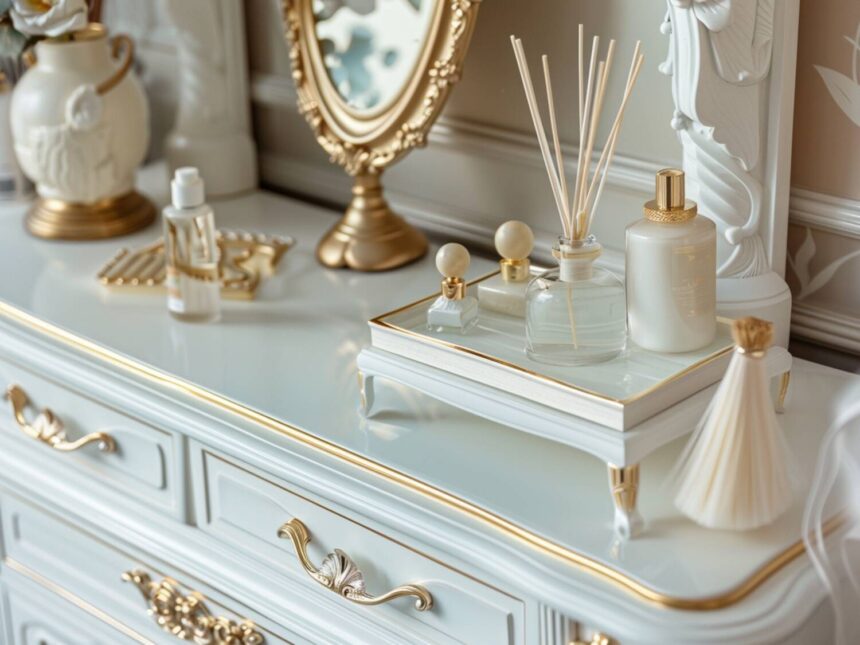 Jak dbać o meble drewniane w stylu glamour