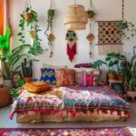 10 inspiracji na odnawianie starych krzeseł w stylu boho