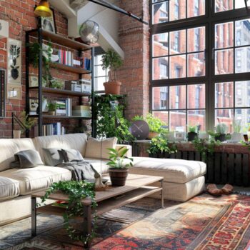 Jak dopasować meble w stylu industrialnym Jak dopasować meble w stylu industrialnym do ekologicznych wnętrz