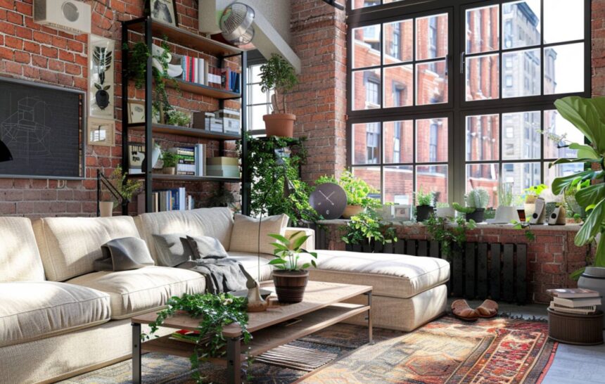 Jak dopasować meble w stylu industrialnym do ekologicznych wnętrz
