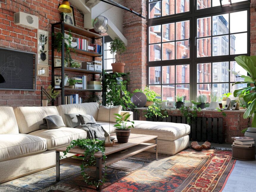 Jak dopasować meble w stylu industrialnym do ekologicznych wnętrz