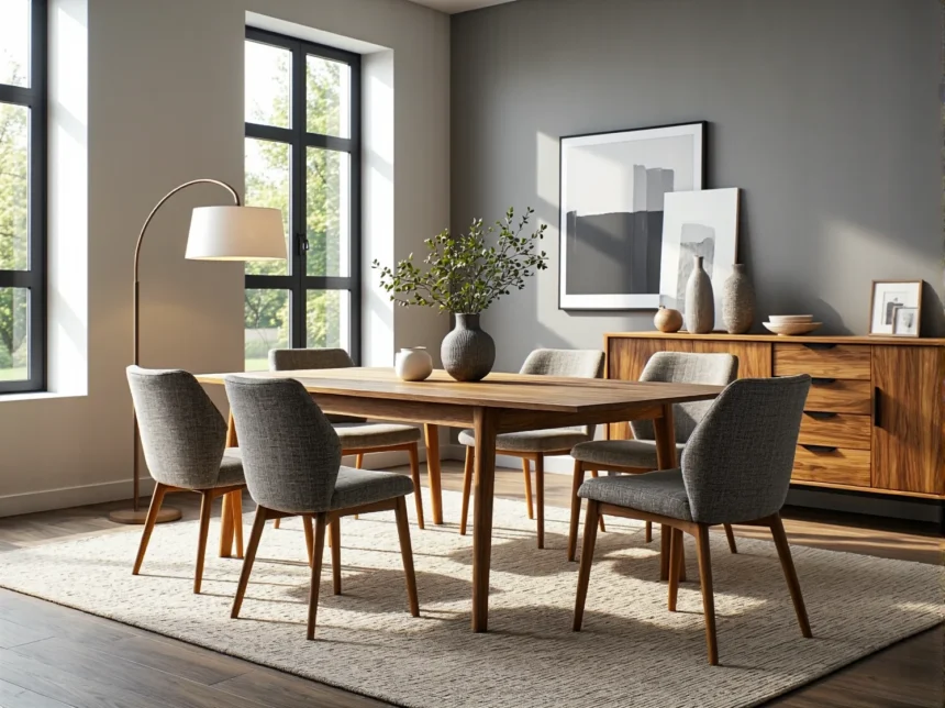 Lampa podłogowa łukowa z kremowym abażurem na metalowej nodze Lampa podłogowa łukowa z kremowym abażurem na metalowej nodze