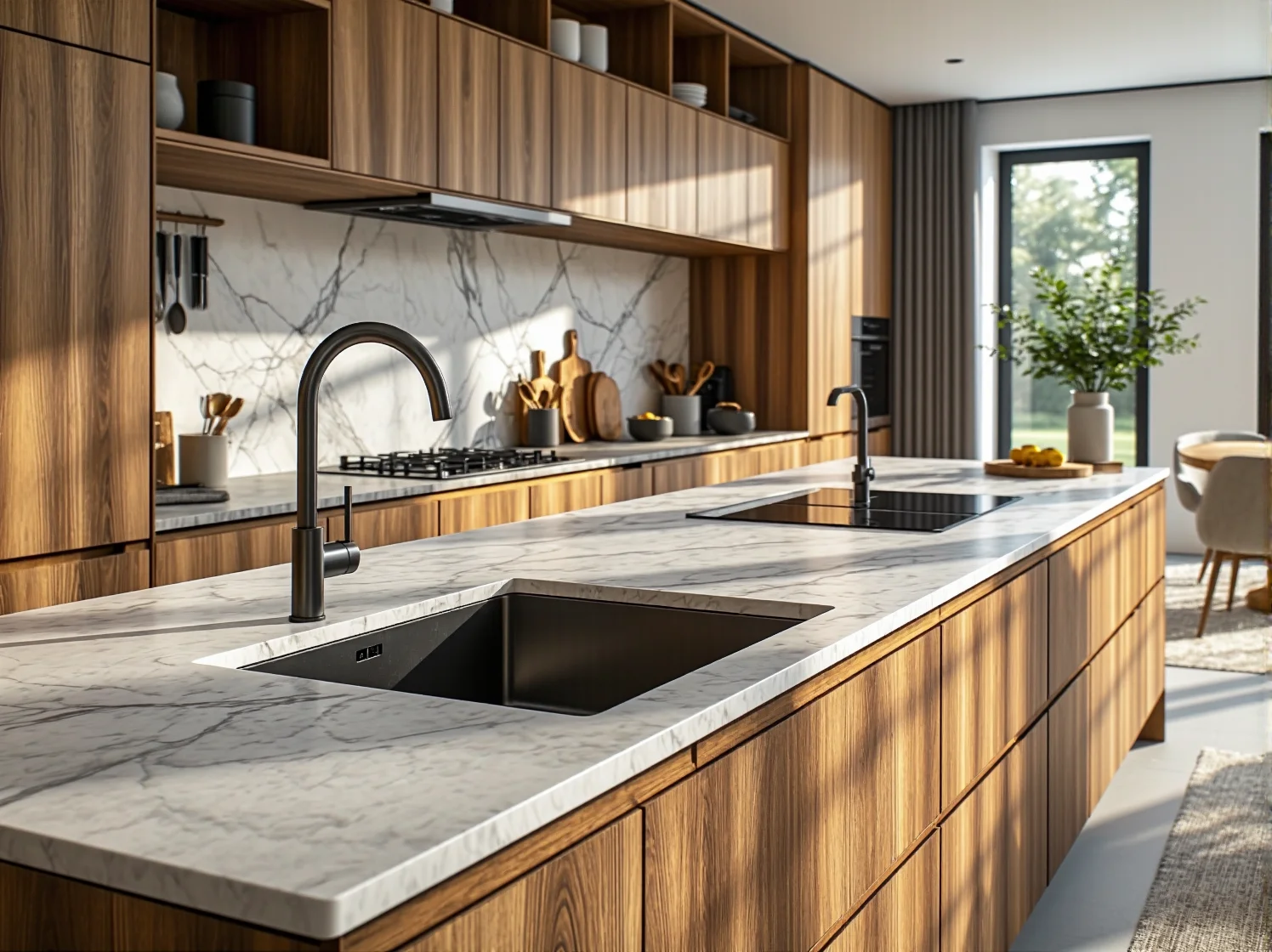 Inspiracja wnętrzarska z Pinteresta w stylu japandi, minimalistyczna sypialnia