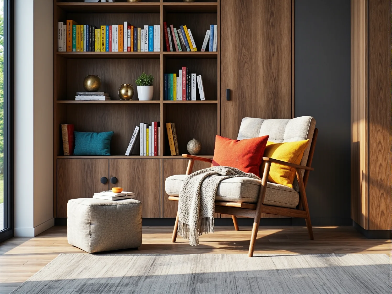 Stylowe kosze i pojemniki na zabawki w kąciku zabaw dla niemowlaka