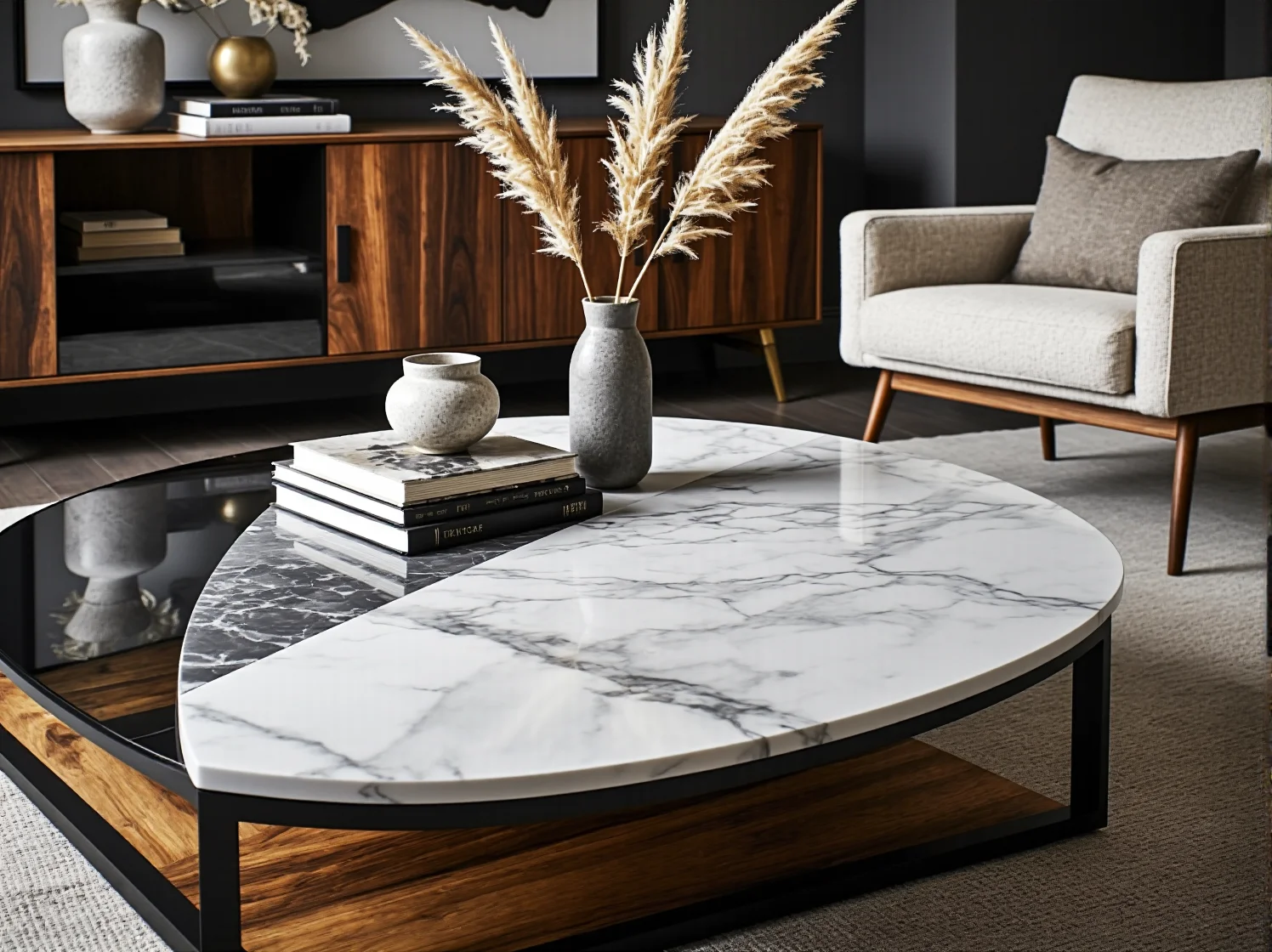 Wyznaczanie stref w otwartej przestrzeni za pomocą mebli klasy premium