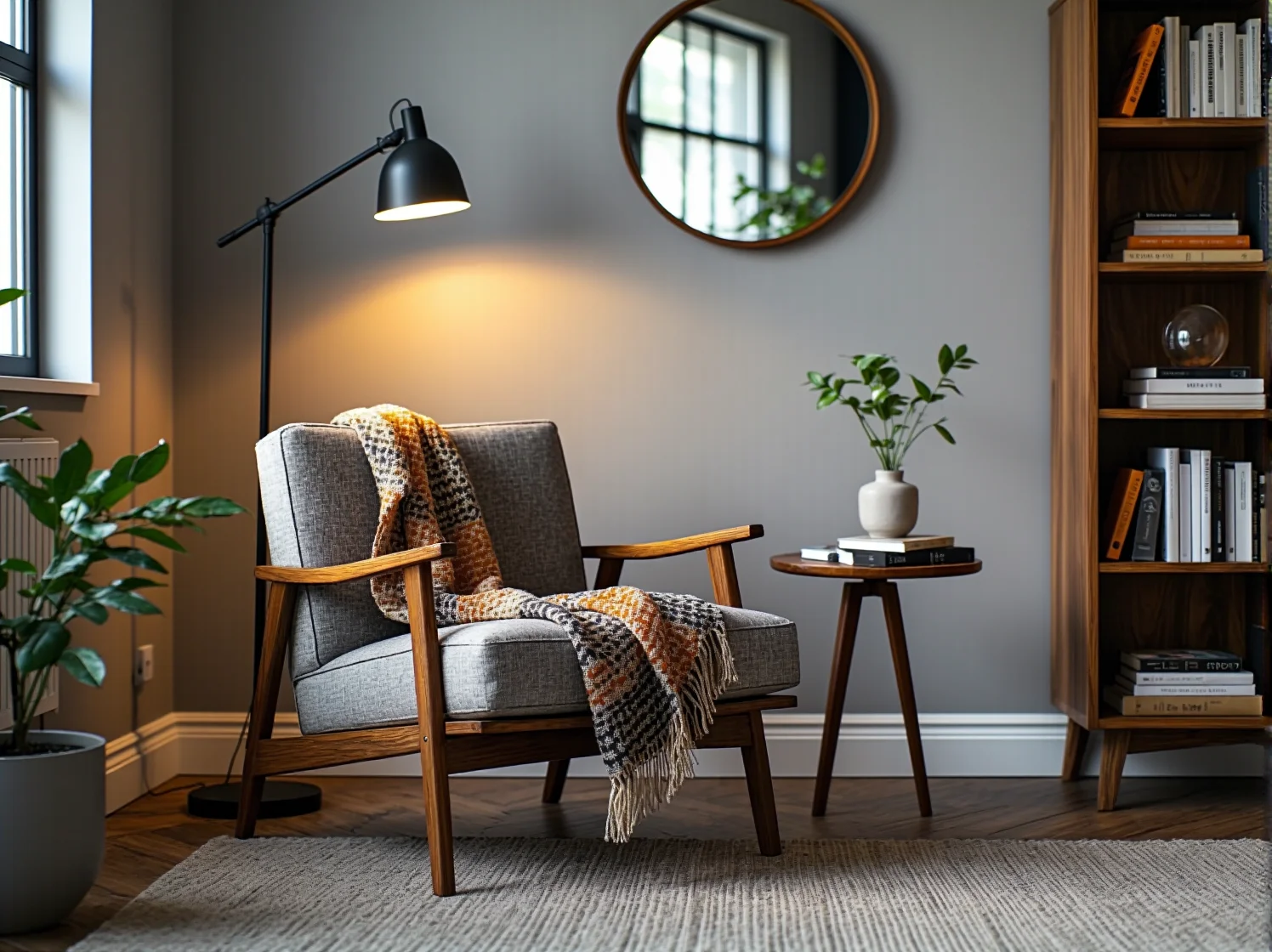 Eklektyczne wnętrze łączące wiralowe trendy z różnych platform social media